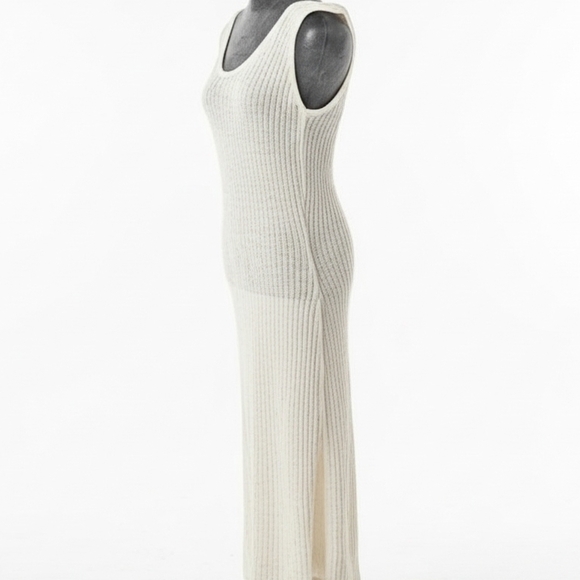 Shade & Shore Women's Knit Maxi Swim Cover Up Tank Dress Size L 12-14 - Picture 4 of 7